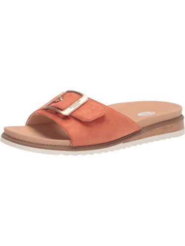 ドクター ショール DR SCHOLLS Womens Orange InOriginalist 2 Wedge Slip On Slide Sandals 6 M レディース