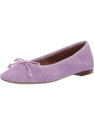 エアロソールス AEROSOLES MARTHA STEWART Womens Purple Padded Homerun Slip On Leather Flats 6 W レディース