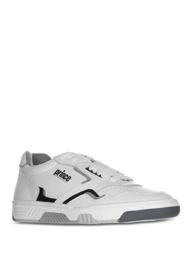 プリンス PRINCE Womens White Antimicrobial 838 Round Toe Wedge Athletic Sneakers 10-10.5 レディース