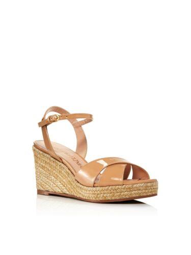 スチュアート ワイツマン STUART WEITZMAN Womens Beige 1 Platform Rosemarie Open Wedge Shoes 6.5 レディース