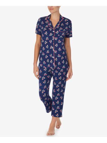 CUDDL DUDS ファッション室内下着 下着 CUDDL DUDS Womens Navy Elastic Band Button Up Top Cropped Pants Pajamas S カラー:Navy■ご注文の際は、必ずご確認ください。※こちらの商品は海外からのお取り寄せ商品となりますので、ご入金確認後、商品お届けまで3から5週間程度お時間を頂いております。※高額商品(3万円以上)は、代引きでの発送をお受けできません。※ご注文後にお客様へ「注文確認のメール」をお送りいたします。それ以降のキャンセル、サイズ交換、返品はできませんので、あらかじめご了承願います。また、ご注文をいただいてからの発注となる為、メーカー在庫切れ等により商品がご用意できない場合がございます。その際には早急にキャンセル、ご返金いたします。※海外輸入の為、遅延が発生する場合や出荷段階での付属品の箱つぶれ、細かい傷や汚れ等が発生する場合がございます。※商品ページのサイズ表は海外サイズを日本サイズに換算した一般的なサイズとなりメーカー・商品によってはサイズが異なる場合もございます。サイズ表は参考としてご活用ください。CUDDL DUDS ファッション室内下着 下着 CUDDL DUDS Womens Navy Elastic Band Button Up Top Cropped Pants Pajamas S カラー:Navy