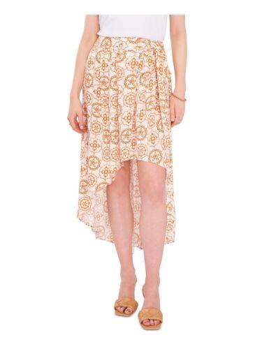 BX VINCE CAMUTO Womens Ivory Printed Above The Knee Hi-Lo Skirt XL fB[X