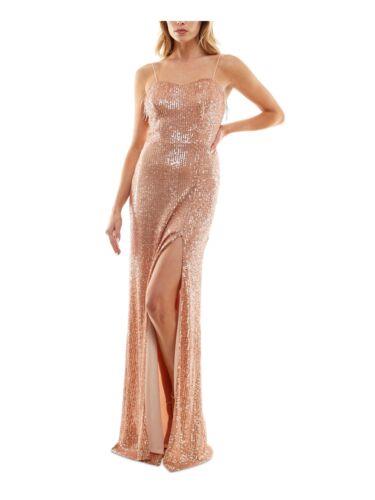 SPEECHLESS Womens Gold Lined Sleeveless Formal Gown Dress 11 レディース