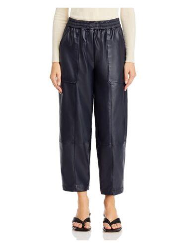 3.1 PHILLIP LIM Womens Navy Pull On Faux Fly Drawstring Cropped Pants XS レディース