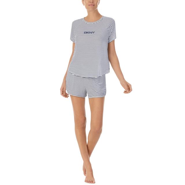 DKNY ディーケーエヌワイ Short Sleeve Boxer PJ Set レディース