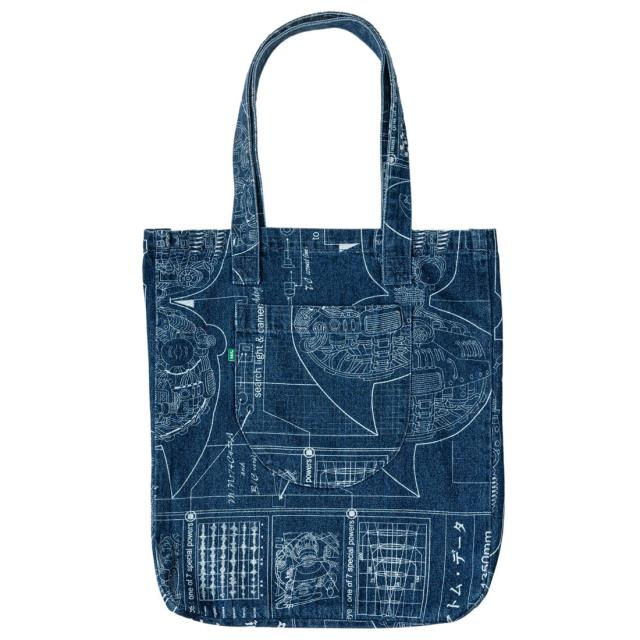 楽天サンガベイト BAIT x Astro Boy Denim Tote Bag （blue） ユニセックス