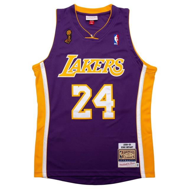 楽天サンガミッチェルアンドネス Mitchell And Ness Men NBA Los Angeles Lakers Road Finals 2008-09 Kobe Bryant Authentic Jersey （purple） メンズ