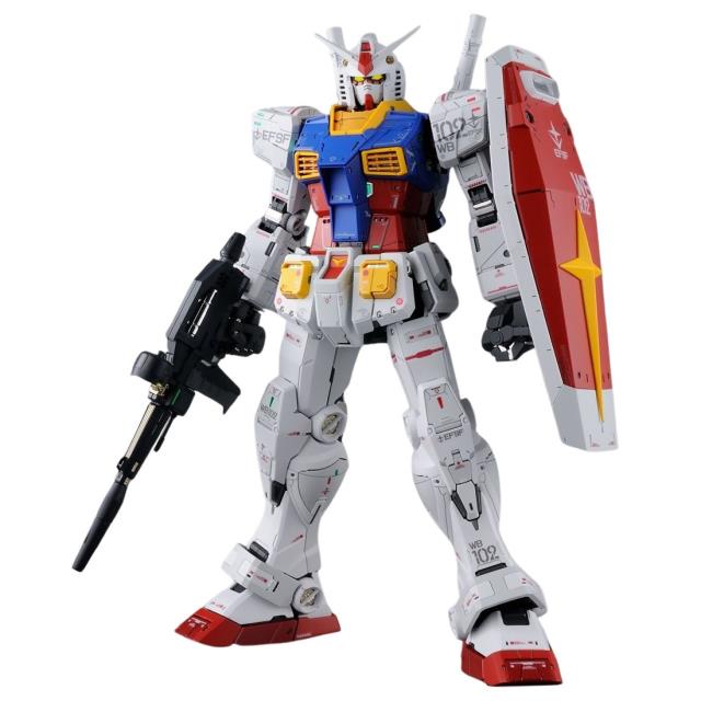 楽天サンガBandai Hobby PG Unleashed 1/60 Mobile Suit Gundam RX-78-2 Gundam Plastic Model Kit （white）
