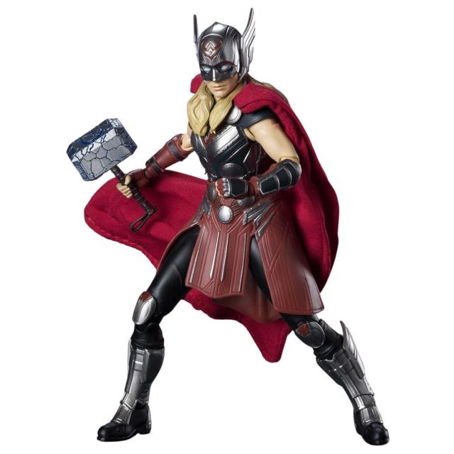 楽天サンガBandai S.H.Figuarts Thor Love And Thunder Mighty Thor Figure （red）