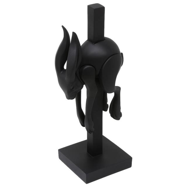 楽天サンガキッドロボット Kidrobot x Colus Havenga Jumper Matte Black Art Figure （black）