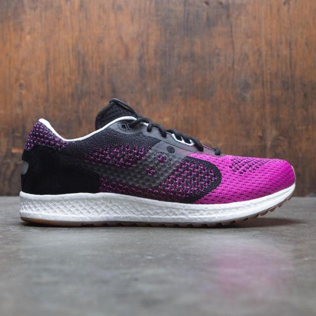 サッカニー Saucony x Solebox Men Shadow 5000 EVR - Pink Devil (black / pink) メンズ