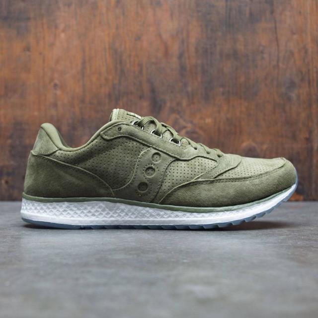 サッカニー Saucony Men Freedom Runner (green) メンズ