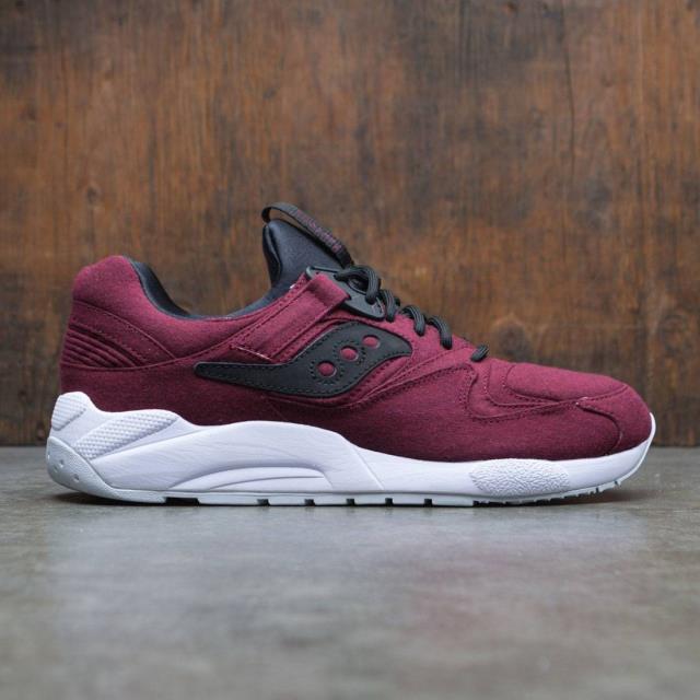 サッカニー Saucony Men Grid 9000 HT (burgundy / maroon) メンズ