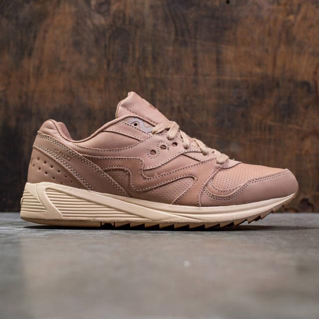 サッカニー Saucony Men Grid 8000 CL - Veg Tan (brown / tan) メンズ