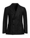 LARDINI ファッション ブレザー LARDINI Blazers カラー:Black■ご注文の際は、必ずご確認ください。※こちらの商品は海外からのお取り寄せ商品となりますので、ご入金確認後、商品お届けまで3から5週間程度お時間を頂いております。※高額商品(3万円以上)は、代引きでの発送をお受けできません。※ご注文後にお客様へ「注文確認のメール」をお送りいたします。それ以降のキャンセル、サイズ交換、返品はできませんので、あらかじめご了承願います。また、ご注文をいただいてからの発注となる為、メーカー在庫切れ等により商品がご用意できない場合がございます。その際には早急にキャンセル、ご返金いたします。※海外輸入の為、遅延が発生する場合や出荷段階での付属品の箱つぶれ、細かい傷や汚れ等が発生する場合がございます。※商品ページのサイズ表は海外サイズを日本サイズに換算した一般的なサイズとなりメーカー・商品によってはサイズが異なる場合もございます。サイズ表は参考としてご活用ください。LARDINI ファッション ブレザー LARDINI Blazers カラー:Black