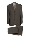 CARUSO ファッション スーツ CARUSO Suit カラー:Dark brown■ご注文の際は、必ずご確認ください。※こちらの商品は海外からのお取り寄せ商品となりますので、ご入金確認後、商品お届けまで3から5週間程度お時間を頂いてお...