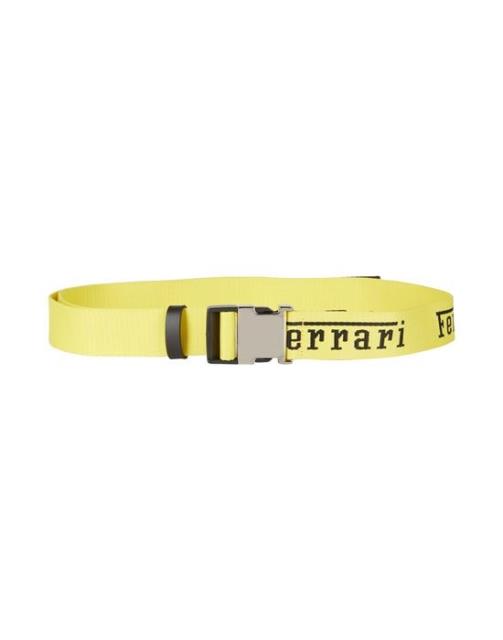 FERRARI フェラーリ アクセサリー小物 ベルト FERRARI Fabric belts カラー:Yellow■ご注文の際は、必ずご確認ください。※こちらの商品は海外からのお取り寄せ商品となりますので、ご入金確認後、商品お届けまで3から5週間程度お時間を頂いております。※高額商品(3万円以上)は、代引きでの発送をお受けできません。※ご注文後にお客様へ「注文確認のメール」をお送りいたします。それ以降のキャンセル、サイズ交換、返品はできませんので、あらかじめご了承願います。また、ご注文をいただいてからの発注となる為、メーカー在庫切れ等により商品がご用意できない場合がございます。その際には早急にキャンセル、ご返金いたします。※海外輸入の為、遅延が発生する場合や出荷段階での付属品の箱つぶれ、細かい傷や汚れ等が発生する場合がございます。※商品ページのサイズ表は海外サイズを日本サイズに換算した一般的なサイズとなりメーカー・商品によってはサイズが異なる場合もございます。サイズ表は参考としてご活用ください。FERRARI フェラーリ アクセサリー小物 ベルト FERRARI Fabric belts カラー:Yellow