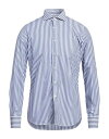 GHERARDINI Striped shirts メンズ