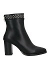 GAI MATTIOLO ファッション ドレス GAI MATTIOLO Ankle boots カラー:Black■ご注文の際は、必ずご確認ください。※こちらの商品は海外からのお取り寄せ商品となりますので、ご入金確認後、商品お届けまで3から5週間程度お時間を頂いております。※高額商品(3万円以上)は、代引きでの発送をお受けできません。※ご注文後にお客様へ「注文確認のメール」をお送りいたします。それ以降のキャンセル、サイズ交換、返品はできませんので、あらかじめご了承願います。また、ご注文をいただいてからの発注となる為、メーカー在庫切れ等により商品がご用意できない場合がございます。その際には早急にキャンセル、ご返金いたします。※海外輸入の為、遅延が発生する場合や出荷段階での付属品の箱つぶれ、細かい傷や汚れ等が発生する場合がございます。※商品ページのサイズ表は海外サイズを日本サイズに換算した一般的なサイズとなりメーカー・商品によってはサイズが異なる場合もございます。サイズ表は参考としてご活用ください。GAI MATTIOLO ファッション ドレス GAI MATTIOLO Ankle boots カラー:Black