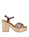 CHIE MIHARA チエミハラ 靴 シューズ サンダル CHIE MIHARA Sandals カラー:Brown■ご注文の際は、必ずご確認ください。※こちらの商品は海外からのお取り寄せ商品となりますので、ご入金確認後、商品お届けまで3から5週間程度お時間を頂いております。※高額商品(3万円以上)は、代引きでの発送をお受けできません。※ご注文後にお客様へ「注文確認のメール」をお送りいたします。それ以降のキャンセル、サイズ交換、返品はできませんので、あらかじめご了承願います。また、ご注文をいただいてからの発注となる為、メーカー在庫切れ等により商品がご用意できない場合がございます。その際には早急にキャンセル、ご返金いたします。※海外輸入の為、遅延が発生する場合や出荷段階での付属品の箱つぶれ、細かい傷や汚れ等が発生する場合がございます。※商品ページのサイズ表は海外サイズを日本サイズに換算した一般的なサイズとなりメーカー・商品によってはサイズが異なる場合もございます。サイズ表は参考としてご活用ください。CHIE MIHARA チエミハラ 靴 シューズ サンダル CHIE MIHARA Sandals カラー:Brown