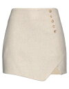 THE GARMENT ファッション スカート THE GARMENT Mini skirts カラー:Beige■ご注文の際は、必ずご確認ください。※こちらの商品は海外からのお取り寄せ商品となりますので、ご入金確認後、商品お届けまで3から5週間程度お時間を頂いております。※高額商品(3万円以上)は、代引きでの発送をお受けできません。※ご注文後にお客様へ「注文確認のメール」をお送りいたします。それ以降のキャンセル、サイズ交換、返品はできませんので、あらかじめご了承願います。また、ご注文をいただいてからの発注となる為、メーカー在庫切れ等により商品がご用意できない場合がございます。その際には早急にキャンセル、ご返金いたします。※海外輸入の為、遅延が発生する場合や出荷段階での付属品の箱つぶれ、細かい傷や汚れ等が発生する場合がございます。※商品ページのサイズ表は海外サイズを日本サイズに換算した一般的なサイズとなりメーカー・商品によってはサイズが異なる場合もございます。サイズ表は参考としてご活用ください。THE GARMENT ファッション スカート THE GARMENT Mini skirts カラー:Beige