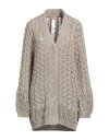 TWINSET ファッション カーディガン TWINSET Cardigans カラー:Silver■ご注文の際は、必ずご確認ください。※こちらの商品は海外からのお取り寄せ商品となりますので、ご入金確認後、商品お届けまで3から5週間程度お時...