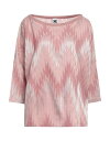 M MISSONI ミッソーニ ファッション セーター M MISSONI Sweaters カラー:Pastel pink■ご注文の際は、必ずご確認ください。※こちらの商品は海外からのお取り寄せ商品となりますので、ご入金確認後、商品お届けまで3から5週間程度お時間を頂いております。※高額商品(3万円以上)は、代引きでの発送をお受けできません。※ご注文後にお客様へ「注文確認のメール」をお送りいたします。それ以降のキャンセル、サイズ交換、返品はできませんので、あらかじめご了承願います。また、ご注文をいただいてからの発注となる為、メーカー在庫切れ等により商品がご用意できない場合がございます。その際には早急にキャンセル、ご返金いたします。※海外輸入の為、遅延が発生する場合や出荷段階での付属品の箱つぶれ、細かい傷や汚れ等が発生する場合がございます。※商品ページのサイズ表は海外サイズを日本サイズに換算した一般的なサイズとなりメーカー・商品によってはサイズが異なる場合もございます。サイズ表は参考としてご活用ください。M MISSONI ミッソーニ ファッション セーター M MISSONI Sweaters カラー:Pastel pink