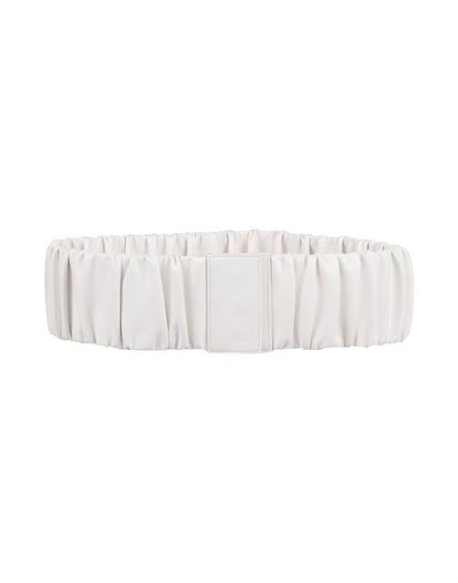 LIVIANA CONTI アクセサリー小物 ベルト LIVIANA CONTI High-waist belts カラー:Off white■ご注文の際は、必ずご確認ください。※こちらの商品は海外からのお取り寄せ商品となりますので、ご入金確認後、商品お届けまで3から5週間程度お時間を頂いております。※高額商品(3万円以上)は、代引きでの発送をお受けできません。※ご注文後にお客様へ「注文確認のメール」をお送りいたします。それ以降のキャンセル、サイズ交換、返品はできませんので、あらかじめご了承願います。また、ご注文をいただいてからの発注となる為、メーカー在庫切れ等により商品がご用意できない場合がございます。その際には早急にキャンセル、ご返金いたします。※海外輸入の為、遅延が発生する場合や出荷段階での付属品の箱つぶれ、細かい傷や汚れ等が発生する場合がございます。※商品ページのサイズ表は海外サイズを日本サイズに換算した一般的なサイズとなりメーカー・商品によってはサイズが異なる場合もございます。サイズ表は参考としてご活用ください。LIVIANA CONTI アクセサリー小物 ベルト LIVIANA CONTI High-waist belts カラー:Off white