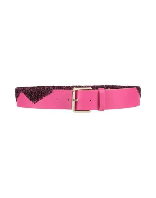 M MISSONI ミッソーニ アクセサリー小物 ベルト M MISSONI Regular belts カラー:Fuchsia■ご注文の際は、必ずご確認ください。※こちらの商品は海外からのお取り寄せ商品となりますので、ご入金確認後、商品お届けまで3から5週間程度お時間を頂いております。※高額商品(3万円以上)は、代引きでの発送をお受けできません。※ご注文後にお客様へ「注文確認のメール」をお送りいたします。それ以降のキャンセル、サイズ交換、返品はできませんので、あらかじめご了承願います。また、ご注文をいただいてからの発注となる為、メーカー在庫切れ等により商品がご用意できない場合がございます。その際には早急にキャンセル、ご返金いたします。※海外輸入の為、遅延が発生する場合や出荷段階での付属品の箱つぶれ、細かい傷や汚れ等が発生する場合がございます。※商品ページのサイズ表は海外サイズを日本サイズに換算した一般的なサイズとなりメーカー・商品によってはサイズが異なる場合もございます。サイズ表は参考としてご活用ください。M MISSONI ミッソーニ アクセサリー小物 ベルト M MISSONI Regular belts カラー:Fuchsia