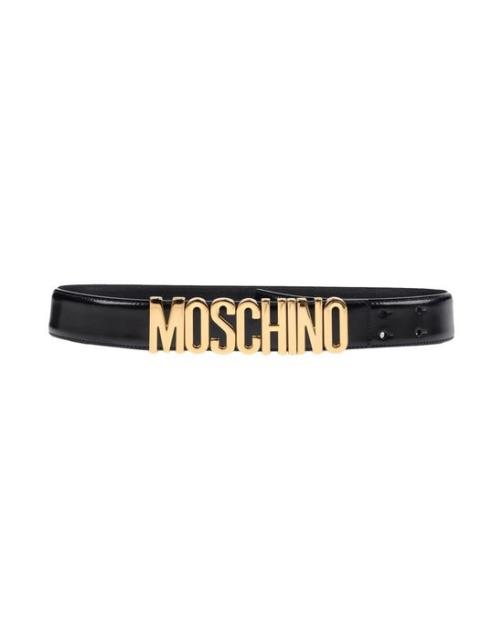 MOSCHINO モスキーノ アクセサリー小物 ベルト MOSCHINO Regular belts カラー:Black■ご注文の際は、必ずご確認ください。※こちらの商品は海外からのお取り寄せ商品となりますので、ご入金確認後、商品お届けまで3から5週間程度お時間を頂いております。※高額商品(3万円以上)は、代引きでの発送をお受けできません。※ご注文後にお客様へ「注文確認のメール」をお送りいたします。それ以降のキャンセル、サイズ交換、返品はできませんので、あらかじめご了承願います。また、ご注文をいただいてからの発注となる為、メーカー在庫切れ等により商品がご用意できない場合がございます。その際には早急にキャンセル、ご返金いたします。※海外輸入の為、遅延が発生する場合や出荷段階での付属品の箱つぶれ、細かい傷や汚れ等が発生する場合がございます。※商品ページのサイズ表は海外サイズを日本サイズに換算した一般的なサイズとなりメーカー・商品によってはサイズが異なる場合もございます。サイズ表は参考としてご活用ください。MOSCHINO モスキーノ アクセサリー小物 ベルト MOSCHINO Regular belts カラー:Black