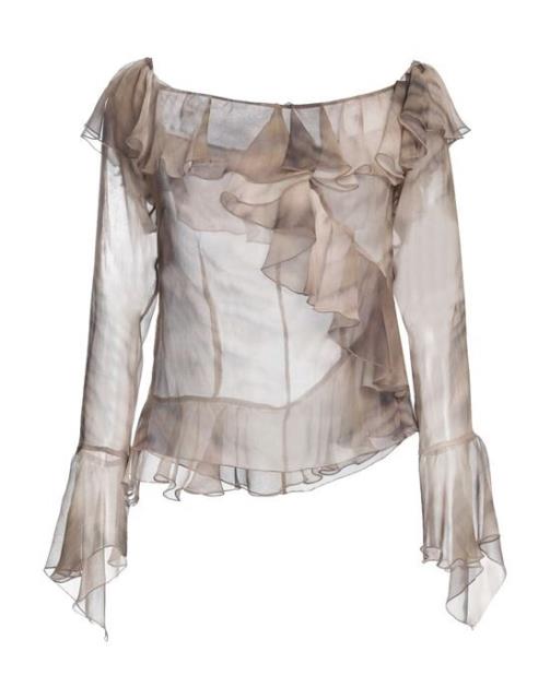 BLUMARINE Silk tops ǥ