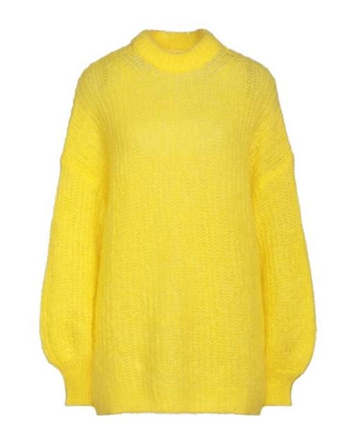 STEFANEL ファッション セーター STEFANEL Sweaters カラー:Yellow■ご注文の際は、必ずご確認ください。※こちらの商品は海外からのお取り寄せ商品となりますので、ご入金確認後、商品お届けまで3から5週間程度お時間を頂いております。※高額商品(3万円以上)は、代引きでの発送をお受けできません。※ご注文後にお客様へ「注文確認のメール」をお送りいたします。それ以降のキャンセル、サイズ交換、返品はできませんので、あらかじめご了承願います。また、ご注文をいただいてからの発注となる為、メーカー在庫切れ等により商品がご用意できない場合がございます。その際には早急にキャンセル、ご返金いたします。※海外輸入の為、遅延が発生する場合や出荷段階での付属品の箱つぶれ、細かい傷や汚れ等が発生する場合がございます。※商品ページのサイズ表は海外サイズを日本サイズに換算した一般的なサイズとなりメーカー・商品によってはサイズが異なる場合もございます。サイズ表は参考としてご活用ください。STEFANEL ファッション セーター STEFANEL Sweaters カラー:Yellow