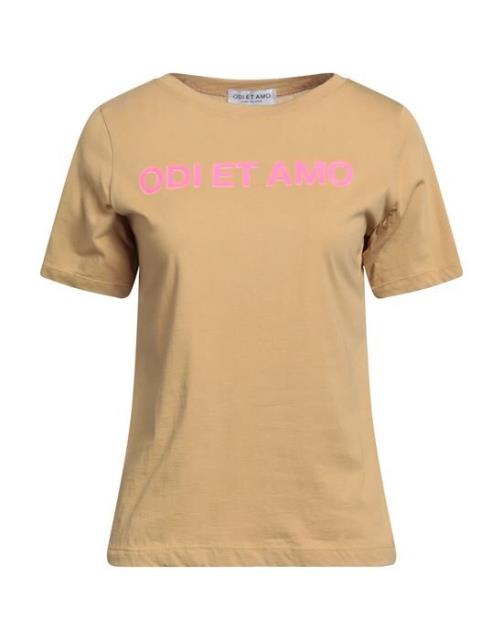 ODI ET AMO ファッション Tシャツ ODI ET AMO T-shirts カラー:Camel■ご注文の際は、必ずご確認ください。※こちらの商品は海外からのお取り寄せ商品となりますので、ご入金確認後、商品お届けまで3から5週間程度お時間を頂いております。※高額商品(3万円以上)は、代引きでの発送をお受けできません。※ご注文後にお客様へ「注文確認のメール」をお送りいたします。それ以降のキャンセル、サイズ交換、返品はできませんので、あらかじめご了承願います。また、ご注文をいただいてからの発注となる為、メーカー在庫切れ等により商品がご用意できない場合がございます。その際には早急にキャンセル、ご返金いたします。※海外輸入の為、遅延が発生する場合や出荷段階での付属品の箱つぶれ、細かい傷や汚れ等が発生する場合がございます。※商品ページのサイズ表は海外サイズを日本サイズに換算した一般的なサイズとなりメーカー・商品によってはサイズが異なる場合もございます。サイズ表は参考としてご活用ください。ODI ET AMO ファッション Tシャツ ODI ET AMO T-shirts カラー:Camel