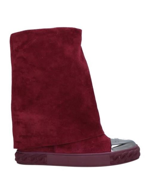 CASADEI カサディ ファッション ドレス CASADEI Ankle boots カラー:Garnet■ご注文の際は、必ずご確認ください。※こちらの商品は海外からのお取り寄せ商品となりますので、ご入金確認後、商品お届けまで3から5週間程度お時間を頂いております。※高額商品(3万円以上)は、代引きでの発送をお受けできません。※ご注文後にお客様へ「注文確認のメール」をお送りいたします。それ以降のキャンセル、サイズ交換、返品はできませんので、あらかじめご了承願います。また、ご注文をいただいてからの発注となる為、メーカー在庫切れ等により商品がご用意できない場合がございます。その際には早急にキャンセル、ご返金いたします。※海外輸入の為、遅延が発生する場合や出荷段階での付属品の箱つぶれ、細かい傷や汚れ等が発生する場合がございます。※商品ページのサイズ表は海外サイズを日本サイズに換算した一般的なサイズとなりメーカー・商品によってはサイズが異なる場合もございます。サイズ表は参考としてご活用ください。CASADEI カサディ ファッション ドレス CASADEI Ankle boots カラー:Garnet