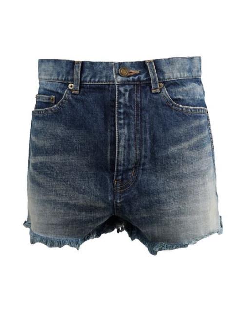 サン ローラン SAINT LAURENT Denim shorts レディース