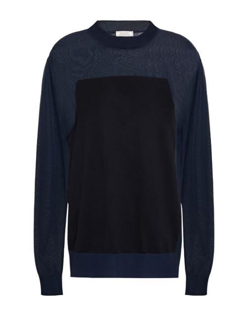 NINA RICCI ニーナ ファッション セーター NINA RICCI Sweaters カラー:Midnight blue■ご注文の際は、必ずご確認ください。※こちらの商品は海外からのお取り寄せ商品となりますので、ご入金確認後、商品お届けまで3から5週間程度お時間を頂いております。※高額商品(3万円以上)は、代引きでの発送をお受けできません。※ご注文後にお客様へ「注文確認のメール」をお送りいたします。それ以降のキャンセル、サイズ交換、返品はできませんので、あらかじめご了承願います。また、ご注文をいただいてからの発注となる為、メーカー在庫切れ等により商品がご用意できない場合がございます。その際には早急にキャンセル、ご返金いたします。※海外輸入の為、遅延が発生する場合や出荷段階での付属品の箱つぶれ、細かい傷や汚れ等が発生する場合がございます。※商品ページのサイズ表は海外サイズを日本サイズに換算した一般的なサイズとなりメーカー・商品によってはサイズが異なる場合もございます。サイズ表は参考としてご活用ください。NINA RICCI ニーナ ファッション セーター NINA RICCI Sweaters カラー:Midnight blue