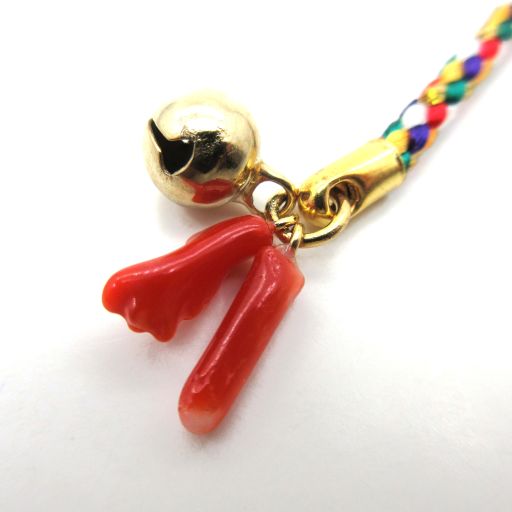 血赤珊瑚 枝 2本 根付 土佐沖 さんご サンゴ コーラル sango coral 本珊瑚 無染色 宝石珊瑚 プレゼント 父の日 母の日 敬老の日 開運 厄除け...