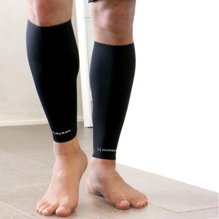 HURON リカバリー カーフカバー 巻くだけリラックス ヒューロン 2本セット リカバリーウェア 安眠 自律神経 整える 睡眠改善 リラックス 休養 休息 睡眠 疲労回復 調整 健康 グッズ むくみ バンド