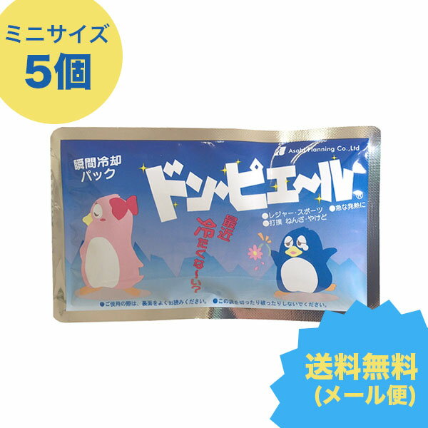 瞬間冷却パックミニサイズ5個入り 