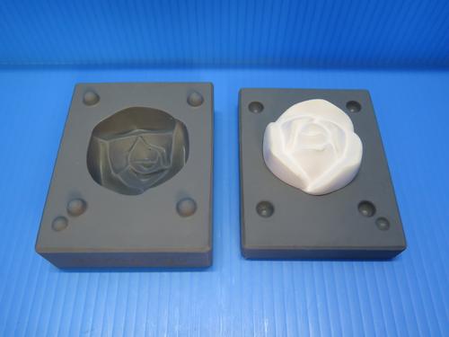 製菓用　ゴム型バラ