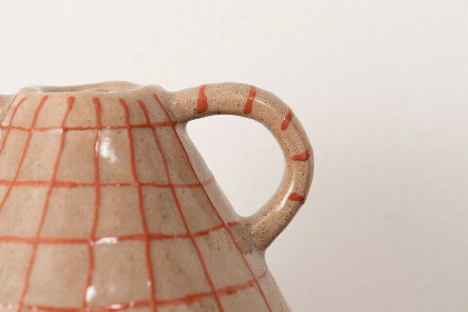 フラワーベース 花瓶 花びん かびん フラワースタンド 陶器 北欧 おしゃれ ドライフラワー シンプル 艶 生花 枝物 卓上 床置き 陶器製 和モダン モダン レトロ ベーシック インテリア 寝室 リビング 玄関 廊下 室内 [2]