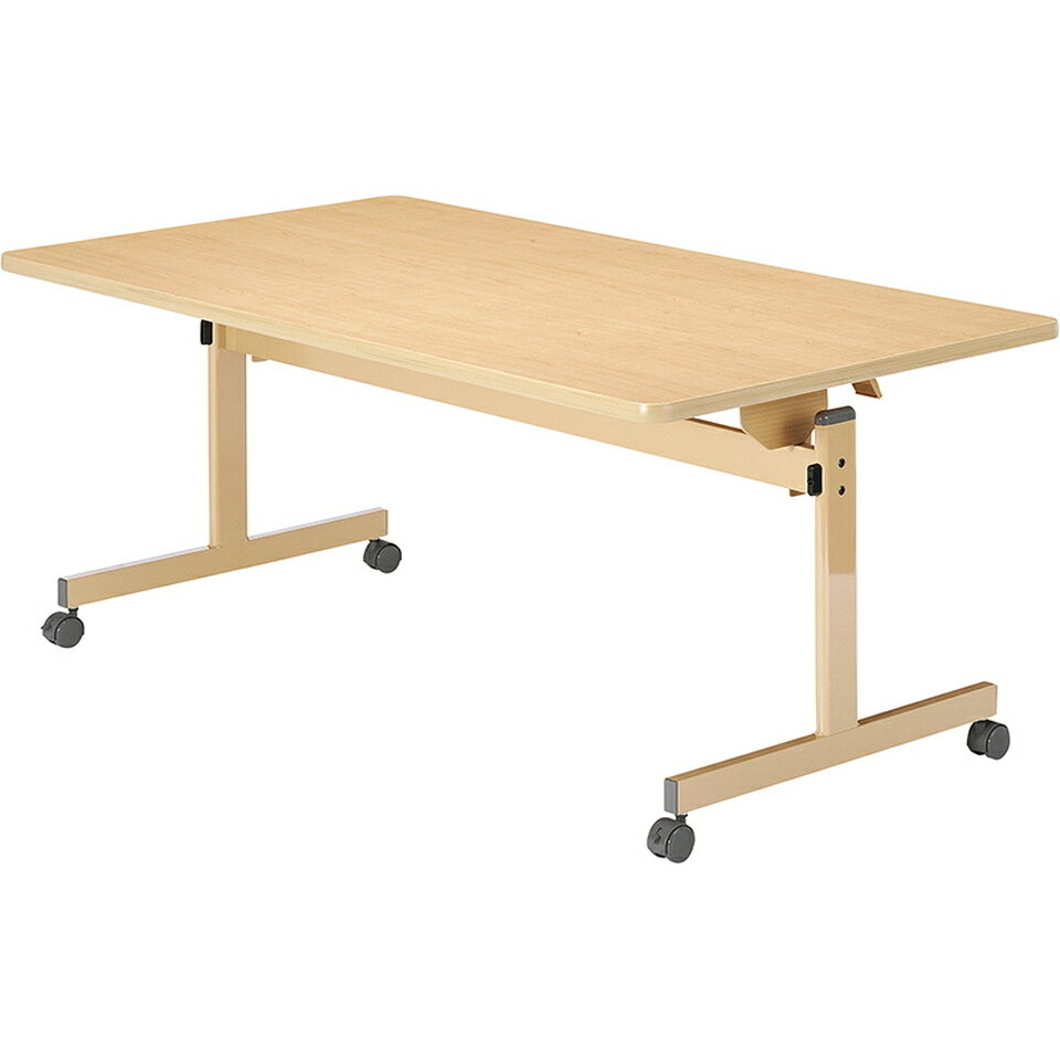 【秋インテリア祭 開催中】【法人専用】 UFT-FT フラップテーブル メープル