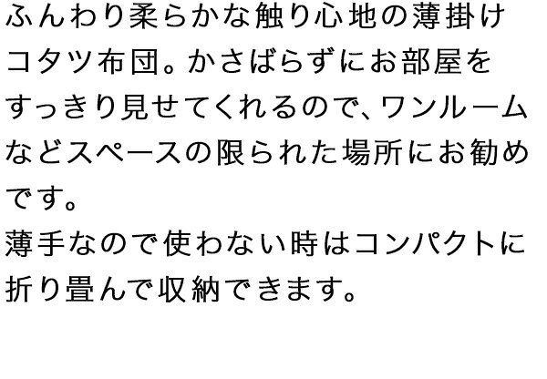【6ヶ月保証付】薄掛け こたつ布団 正方形 190 x190cm(天板80 x80以下対応) こたつ用掛け布団 コタツ布団 おしゃれ 正方形 こたつぶとん /薄型/通販/ 楽天 家具 新生活 [2]