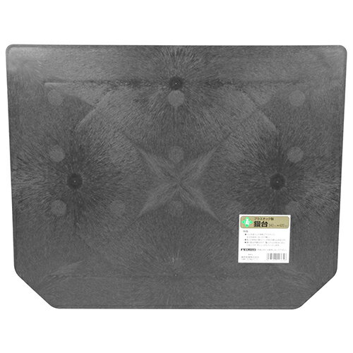 プラスチックコテ台 緑長 340X420 壁塗り、モルタル塗作業にかかせないプラスチックコテ台です。左官作..