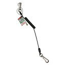 セフティコード S 1kg SK11 SSC-1S ブラック 耐久性、伸縮性抜群の落下防止、紛失防止用安全コードです。ステンレスワイヤーとウレタンコードを一体成...