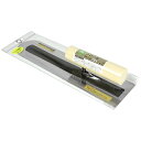 【マラソン限定 P2倍】土木造園用しなり鏝ステン先丸 緑長 330MM 0.4 お手入れ簡単 サビにくいステンレス製です 外装作業時の中塗りから仕上げ塗り作業ま...