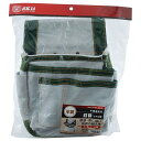 皮製マチ付釘袋 SK11 SMK-320 摩擦・熱に強い牛床皮で、抜群の耐久性です。釘、金槌等の道工具類の収納、携帯。 BFJ1034885(4)