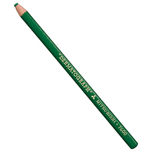 【9ヶ月保証付】油性ダーマト緑 UNI K7600.6 金属にもプラスチックにもグイグイ書ける、特殊な色芯を採..