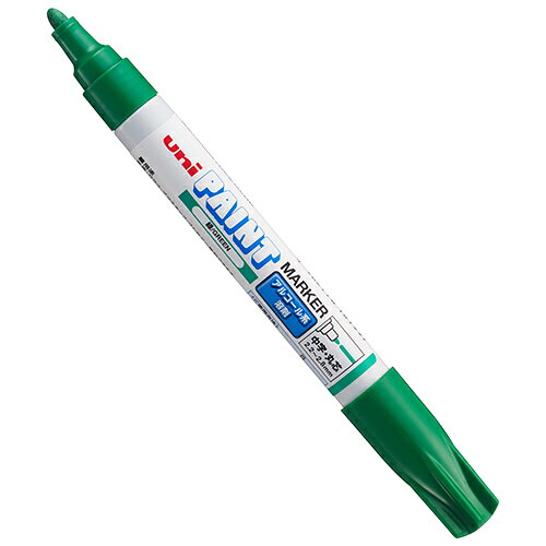 商品名アルコールペイントマーカー緑 UNI PXA200.6 インクの主溶剤をキシレンからアルコール系溶剤に変更した、速乾性・環境対応型ペイントマーカーです。 BFJ1035260商品についてインクの主溶剤をキシレンからアルコール系溶剤に変更した、速乾性・環境対応型ペイントマーカーです。金属・ガラス・プラスチック・ゴム・木材へのマーキング。環境・安全に配慮しながら、速乾性・固着性・耐熱性・耐水性などの優れた描線性能を実現しました。速乾性・環境対応に優れたペイントマーカーをお望みの方に最適です。キャップの逆挿しにも対応しています。商品仕様インク色：緑。油性・中字丸芯。筆記線幅(実寸)：2.2〜2.8mm。サイズ：軸径17.0×全長142.9mm。替芯：PXAS-200。商品材質など軸：アルミ。ペン芯：ポリエステル繊維。注意、その他商品サイズ（はだか）商品サイズ（はだか）：幅17mm、高さ142.9mm、奥行17mm、重量20.8gカテゴリーキーワード花 ガーデン DIY DIY 工具 計測工具 墨つぼ チョーク 墨差し墨差しDIY 工具 道具 工具 計測 検査 墨つぼ チョーク 墨差し商品説明金属・ガラス・プラスチック・ゴム・木材へのマーキング。環境・安全に配慮しながら、速乾性・固着性・耐熱性・耐水性などの優れた描線性能を実現しました。速乾性・環境対応に優れたペイントマーカーをお望みの方に最適です。キャップの逆挿しにも対応しています。■サイズ幅17x高さ142.9x奥行17(mm)■仕様●インク色：緑。●油性・中字丸芯。●筆記線幅(実寸)：2.2〜2.8mm。●サイズ：軸径17.0×全長142.9mm。●替芯：PXAS-200。■材質●軸：アルミ。●ペン芯：ポリエステル繊維。■商品重量20.8g■備考PXA200.6更新日20231225商品名アルコールペイントマーカー緑 UNI PXA200.6 インクの主溶剤をキシレンからアルコール系溶剤に変更した、速乾性・環境対応型ペイントマーカーです。 BFJ1035260商品についてインクの主溶剤をキシレンからアルコール系溶剤に変更した、速乾性・環境対応型ペイントマーカーです。金属・ガラス・プラスチック・ゴム・木材へのマーキング。環境・安全に配慮しながら、速乾性・固着性・耐熱性・耐水性などの優れた描線性能を実現しました。速乾性・環境対応に優れたペイントマーカーをお望みの方に最適です。キャップの逆挿しにも対応しています。商品仕様インク色：緑。油性・中字丸芯。筆記線幅(実寸)：2.2〜2.8mm。サイズ：軸径17.0×全長142.9mm。替芯：PXAS-200。商品材質など軸：アルミ。ペン芯：ポリエステル繊維。商品サイズ（はだか）幅17mm、高さ142.9mm、高さ17mm、重量20.8gカテゴリーキーワード花 ガーデン DIY DIY 工具 計測工具 墨つぼ チョーク 墨差し墨差しDIY 工具 道具 工具 計測 検査 墨つぼ チョーク 墨差し