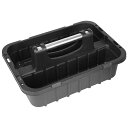 【マラソン限定 P2倍】キャディートレイ SK11 SPC-500BK 出し入れがスムーズで持ち運びが楽にできます 小物や道具の収納 BFJ1036474